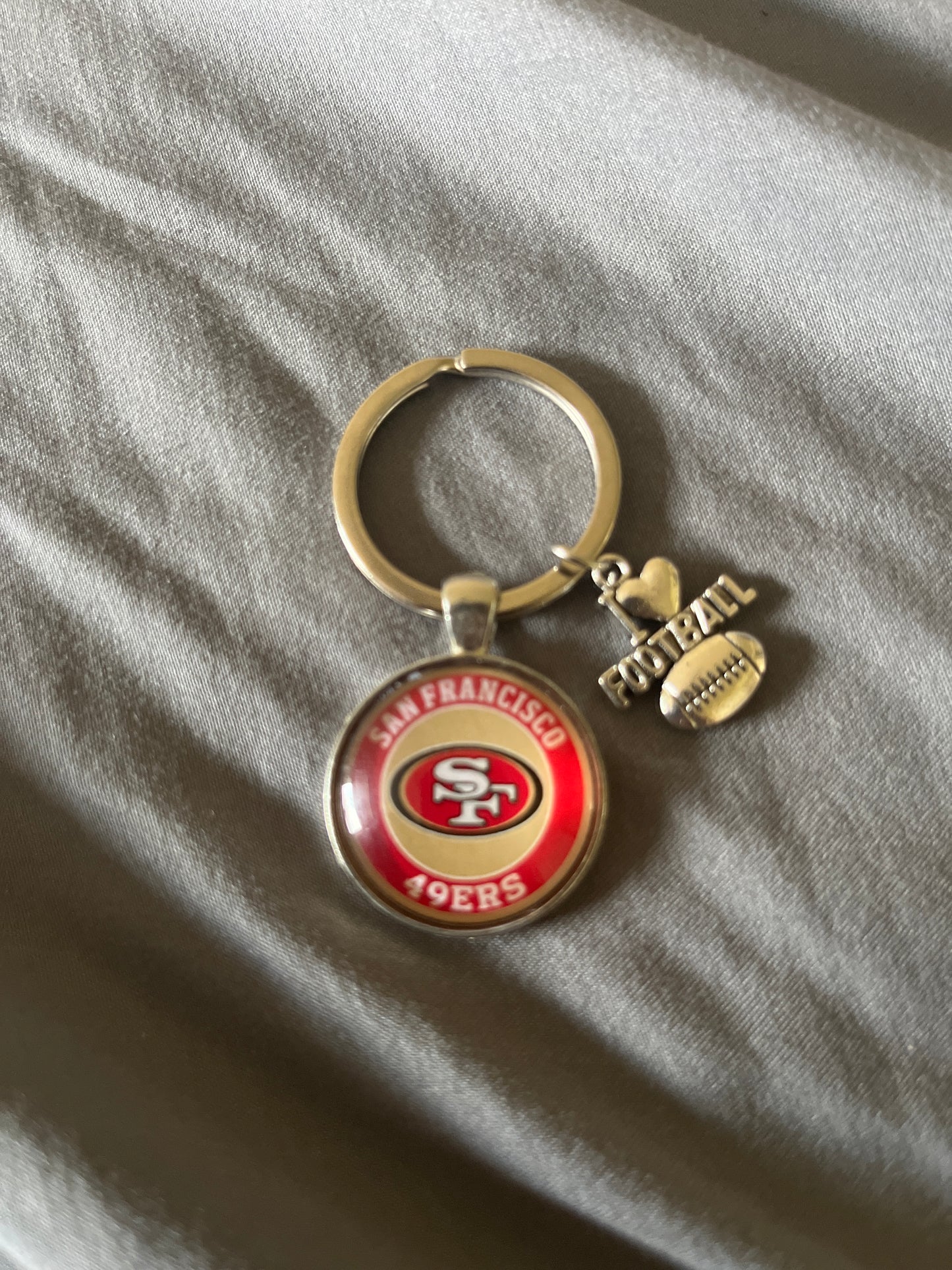 NFL San Francisco key chain