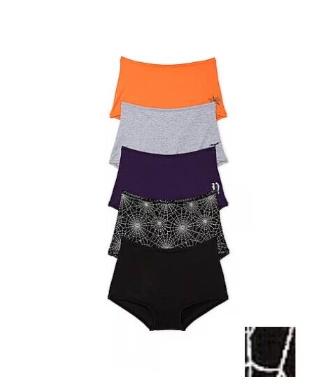 Women’s pink Victoria secret boy shorts Halloween