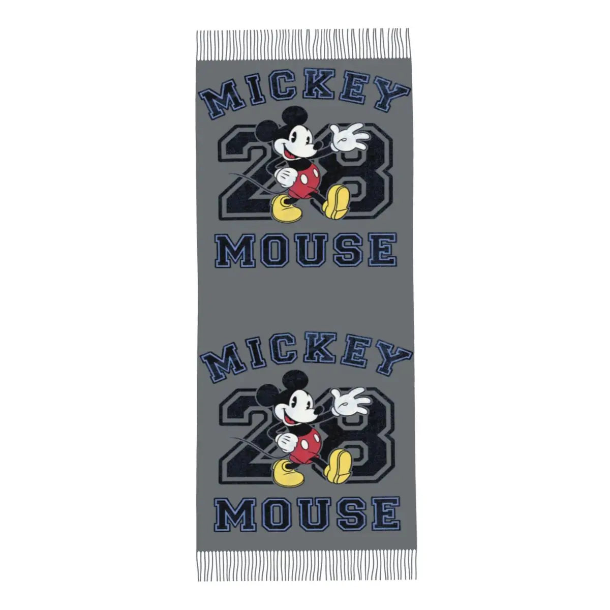 Disney Mickey Mouse Women's Scarf Pashmina Shawls and Wraps for Evening Dresses Winter Cashmere Feel Large Scarves