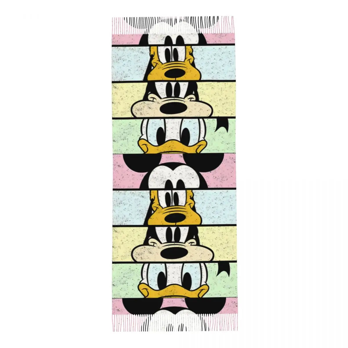 Disney Mickey Mouse Women's Scarf Pashmina Shawls and Wraps for Evening Dresses Winter Cashmere Feel Large Scarves