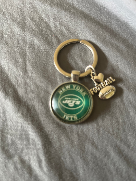 NFL New York Jets key chain