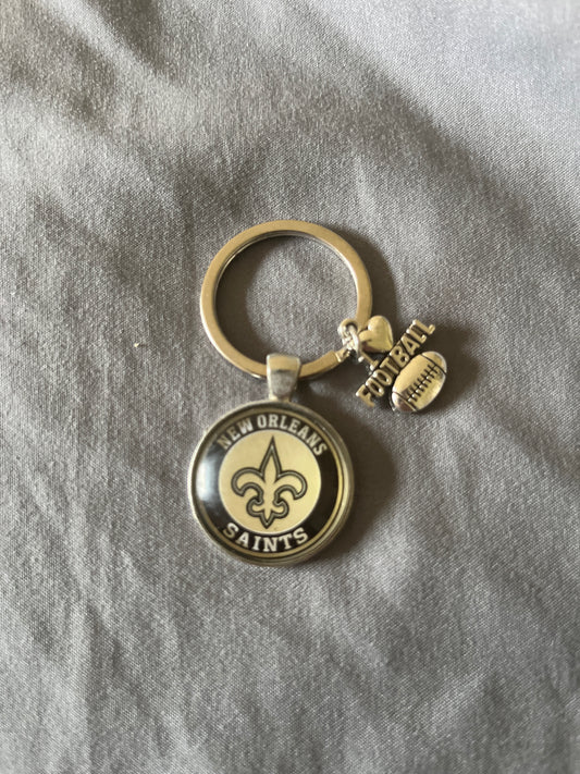 NFL New Orleans key chain