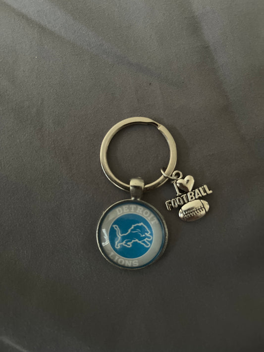 NFL la rams key chain