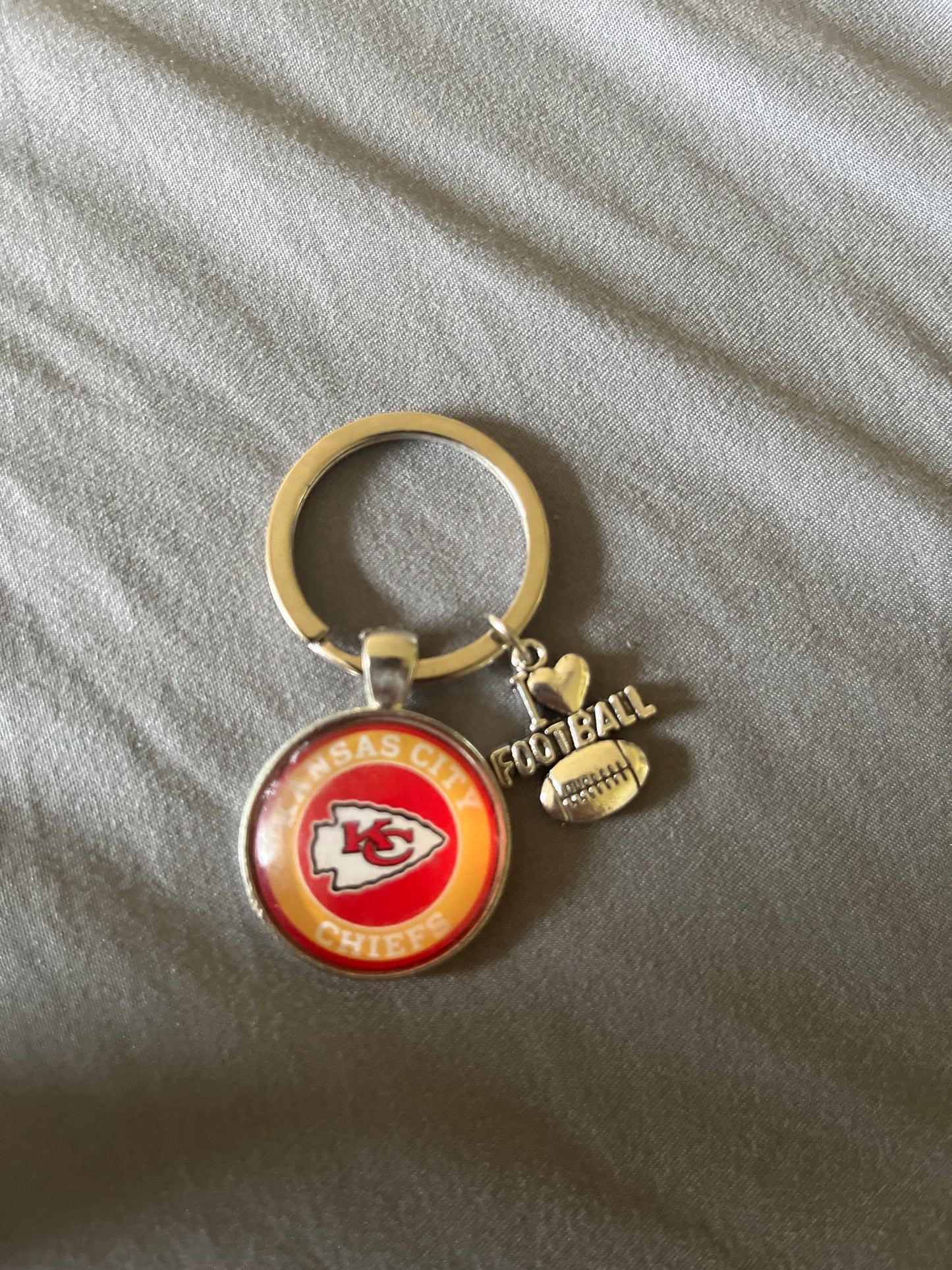 NFL Kansas City chiefs key chain