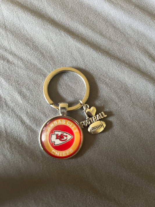 NFL Kansas City chiefs key chain